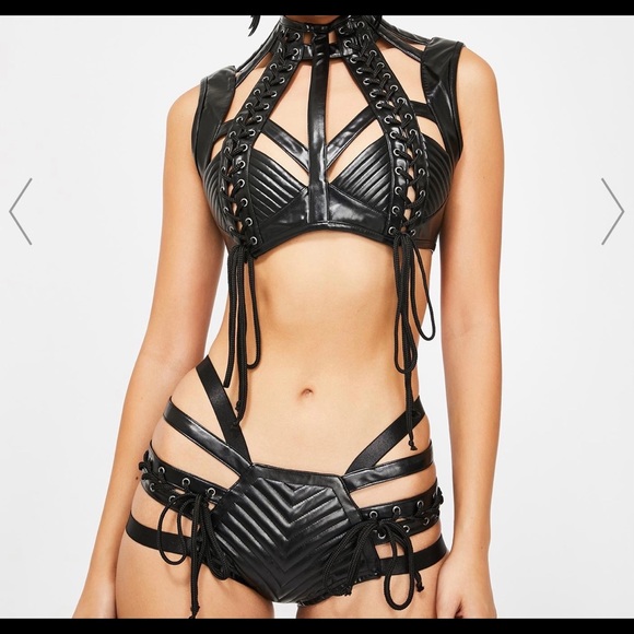 Dolls Kill Tops - Bra and shorts